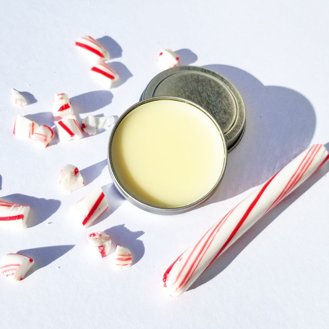 LIMITED RELEASE Vegan Candy Cane Hot Chocolate Lip Balm